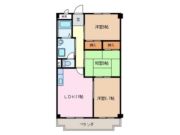 アチーブメント.STの物件間取画像